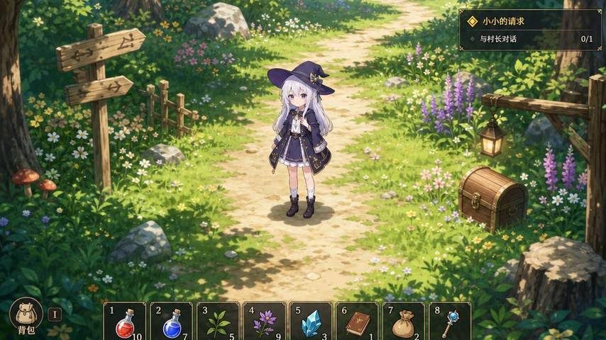 魔女秘药 角色养成 实机截图 1
