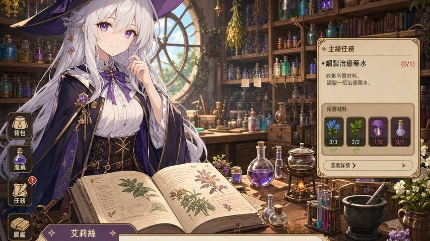 魔女秘药 主线探索 演示图 7