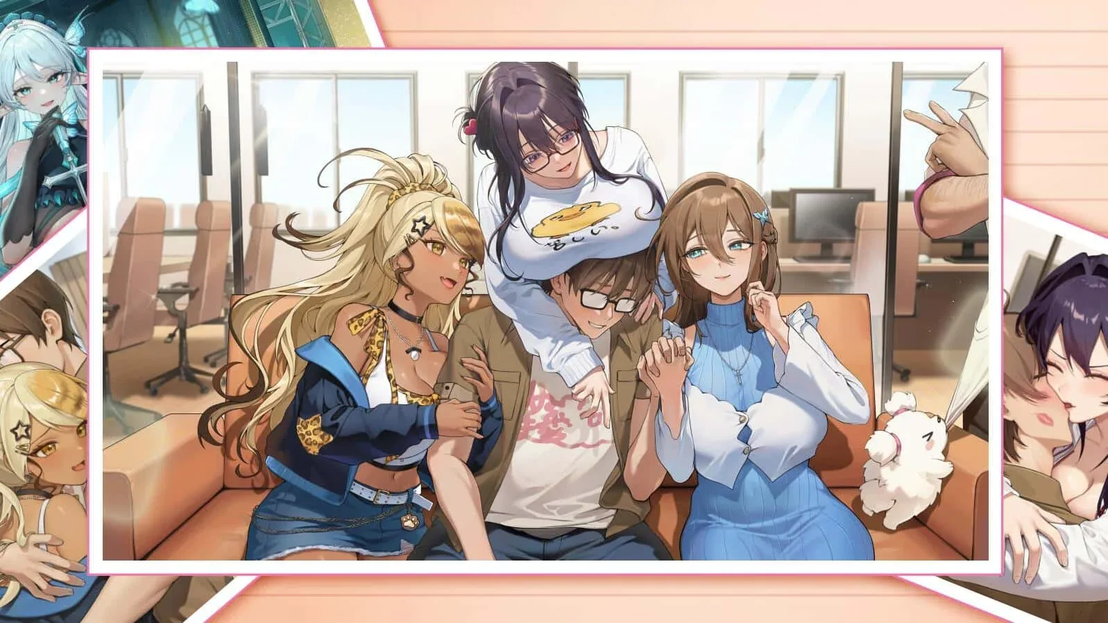 请成为最能干的VTuber吧！ CG回想 画面
