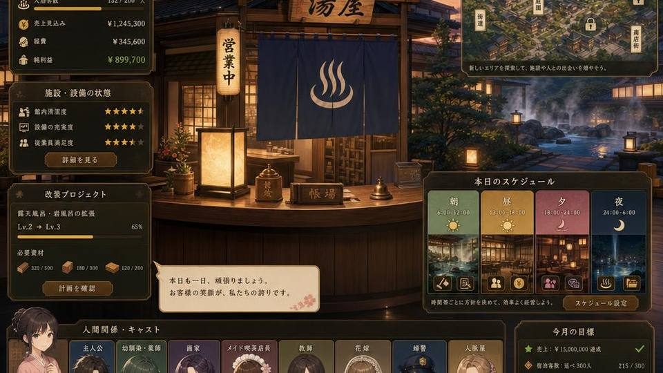 背德浴场 探索场景 内容截图 2