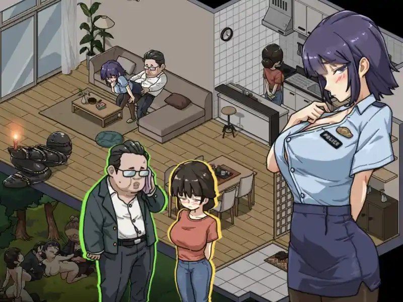 极道无赖EX 女警鮎川光 操作界面 演示图 6