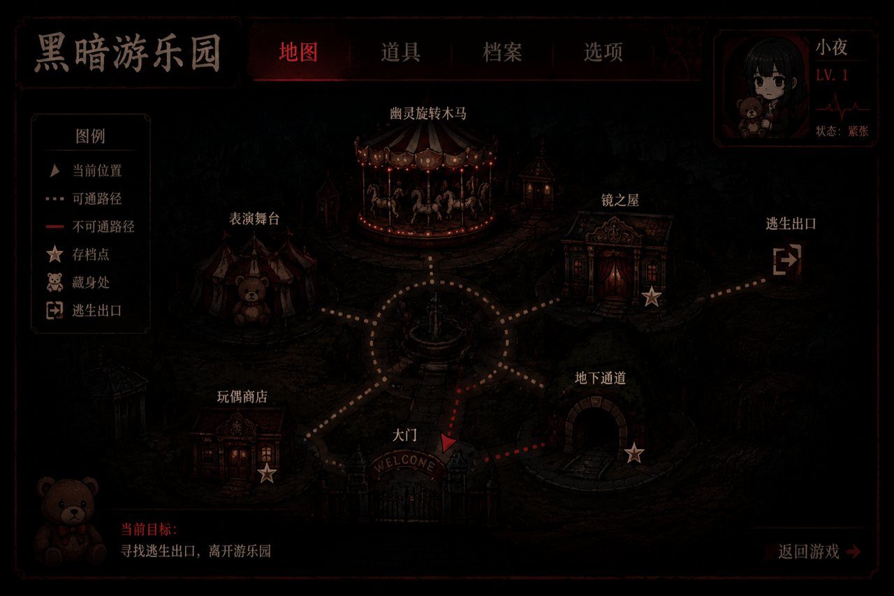 黑暗游乐园 支线内容 内容截图 4