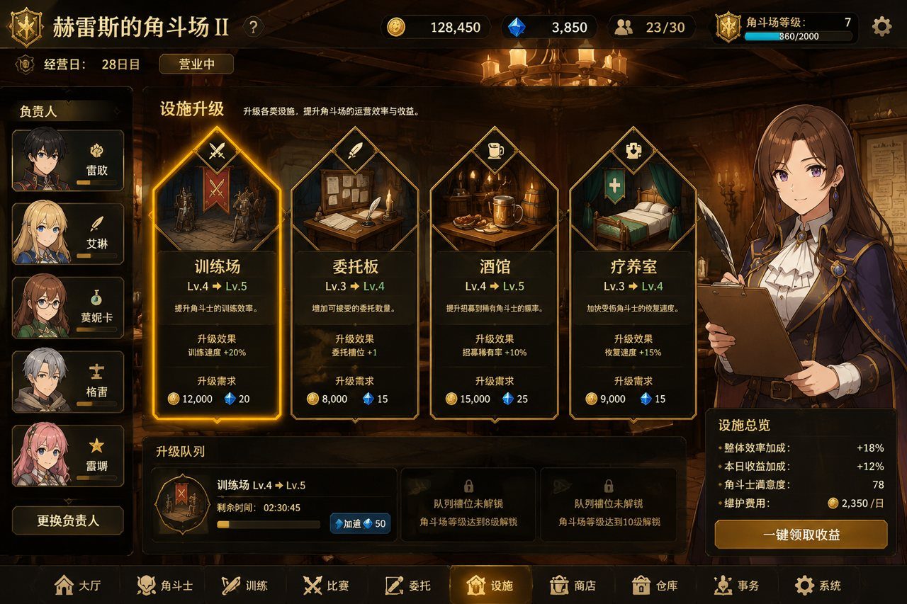 赫雷斯的角斗场Ⅱ 主线事件 场景图 8