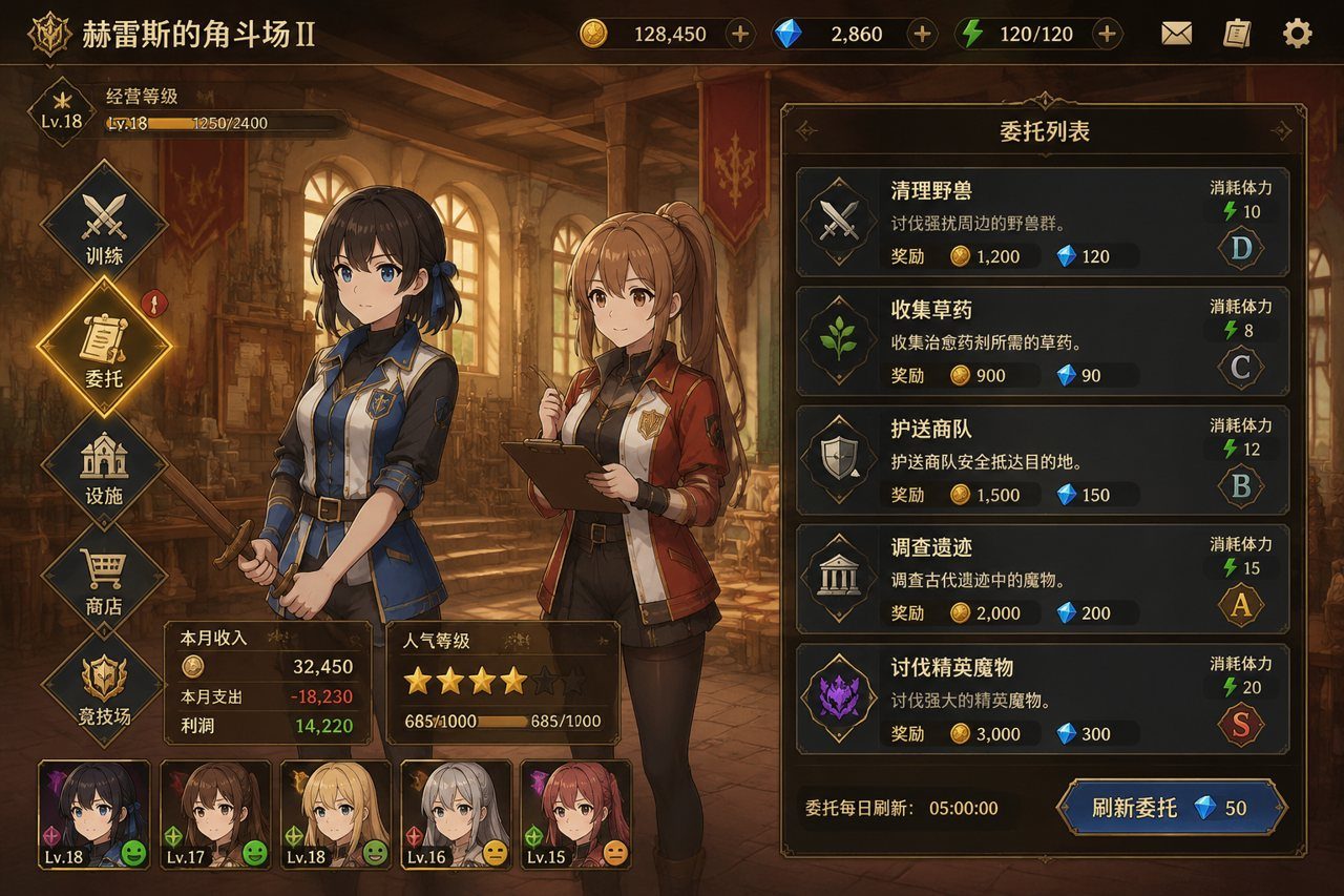 赫雷斯的角斗场Ⅱ 支线内容 资料图 8