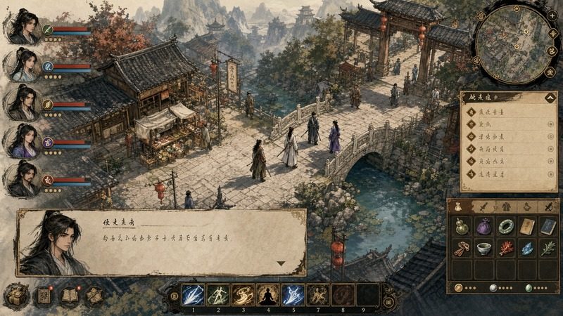 金庸群侠传5爱与死仙狐MOD六周年 武侠RPG 实机截图 5