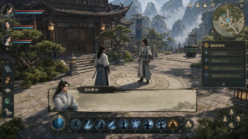 金庸群侠传5爱与死仙狐MOD六周年 剧情路线 实机截图 7